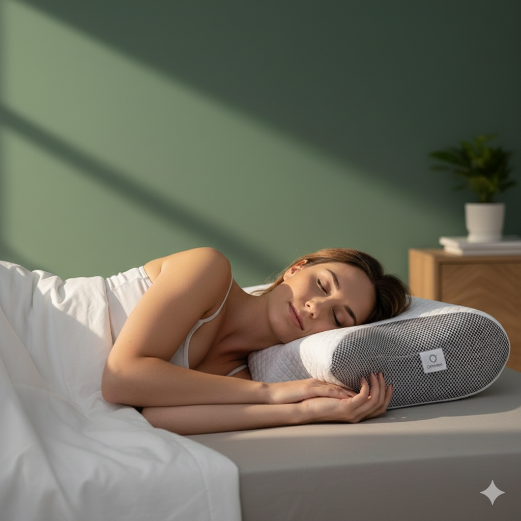 Ergonomic Cervical Support Neck Pillow – Designed for Deep, Restful Sleep