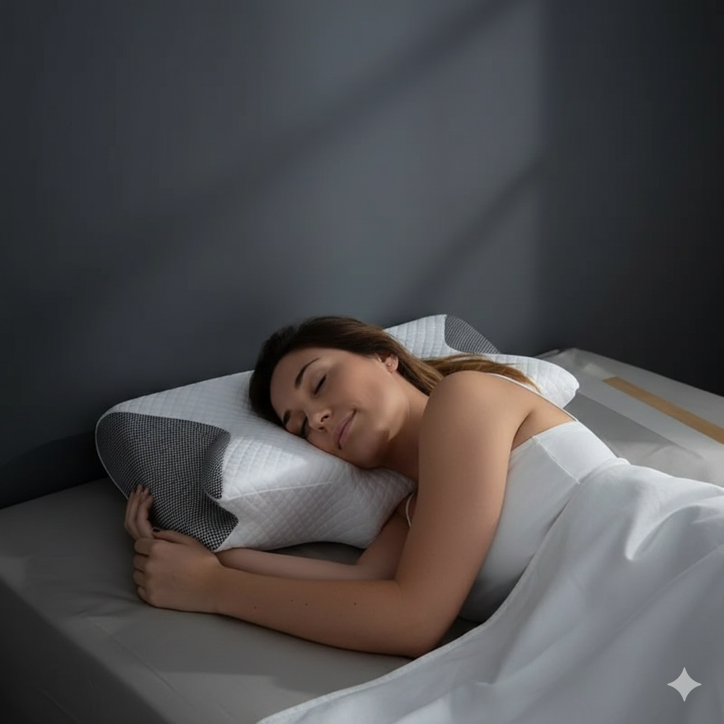 Ergonomic Cervical Support Neck Pillow – Designed for Deep, Restful Sleep